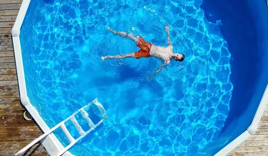 Heating for above ground swimming pools