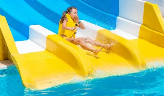 Heating for water park swimming pools