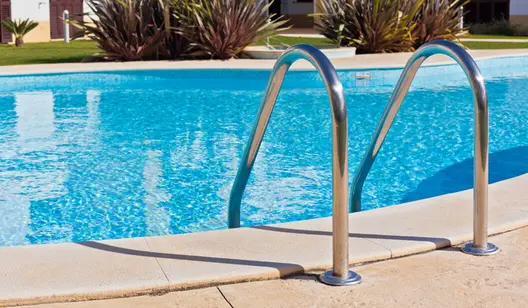 Heating for outdoor swimming pools