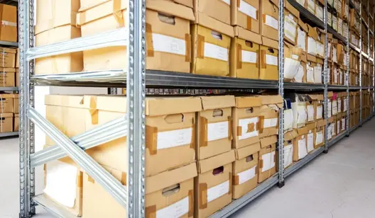 Drying for water damage in warehouses and storage