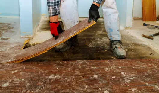 Heating for water damage in basements