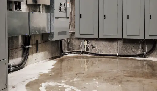 Disinfection for water damage in basements