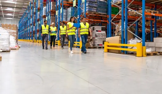 Ventilation for water damage in warehouses and storage