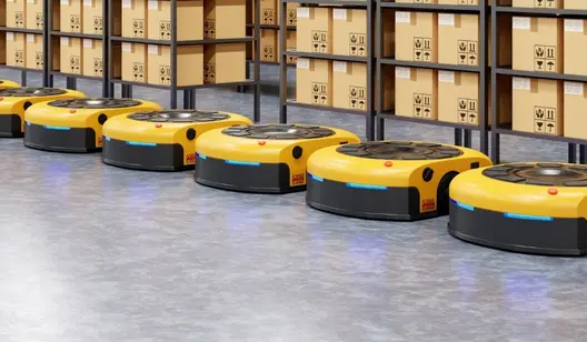 Disinfection for smart warehouses