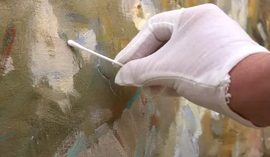 Humidity control and drying for art conservation studios