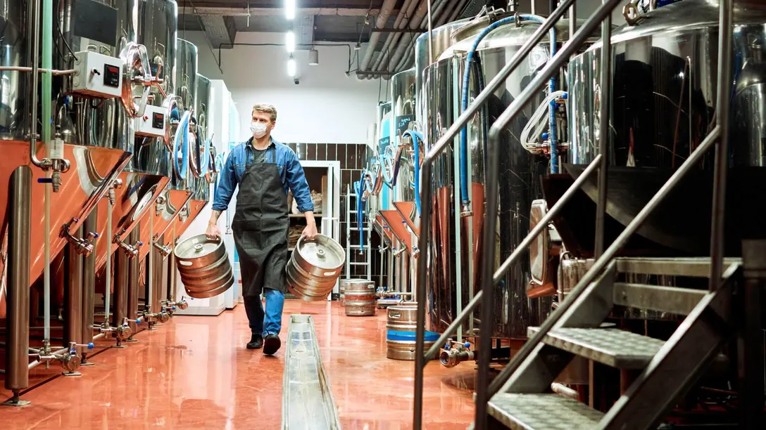 Air cleaning for breweries and wineries