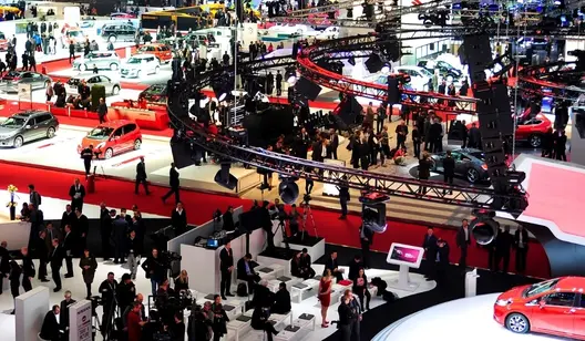 Disinfection for automotive shows and exhibitions