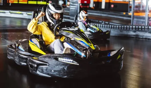 Ventilation for indoor karting centres