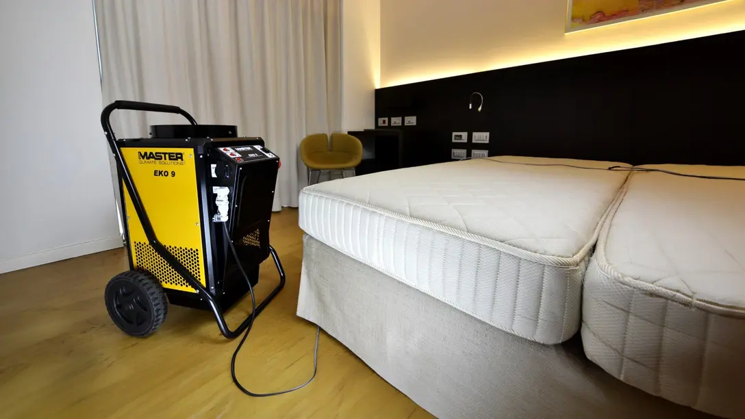 Thermal disinfection for rental companies