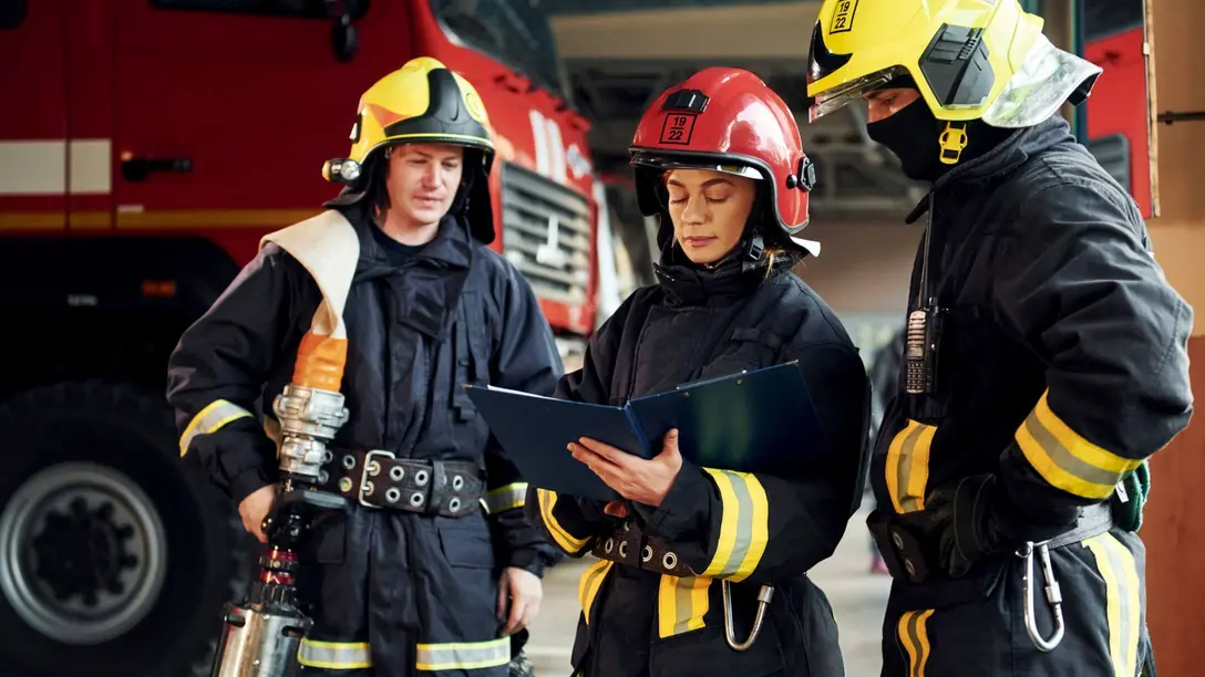 Heating for fire crews