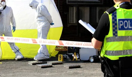 Heating for police and forensic tents