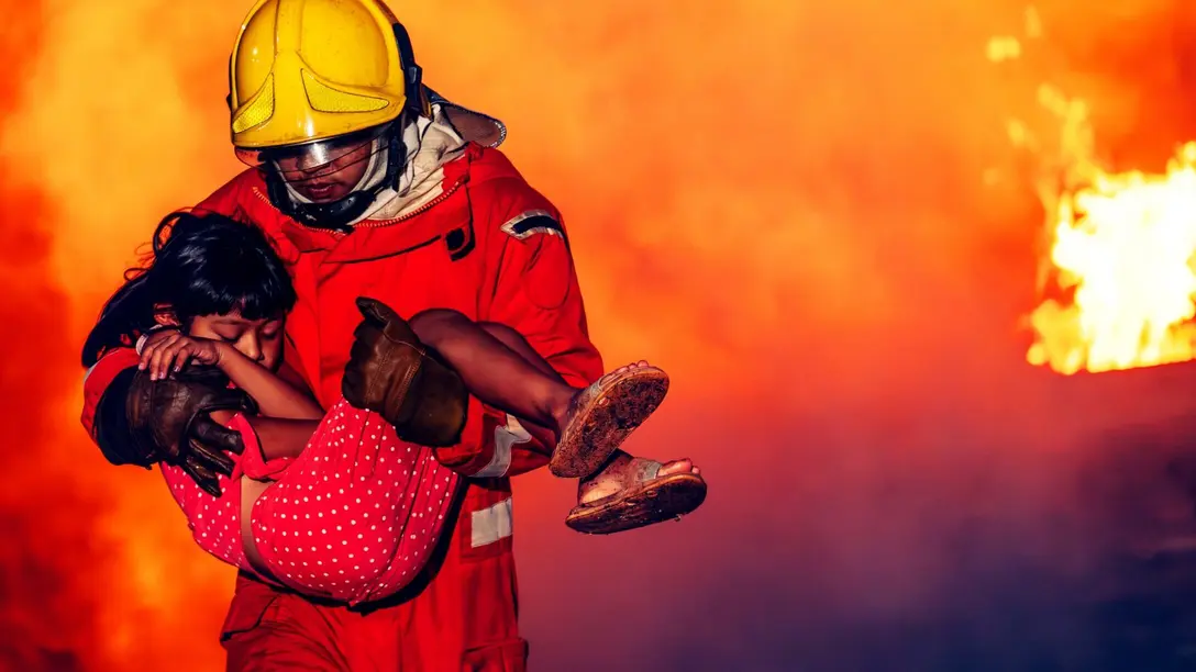 Cooling for fire crews