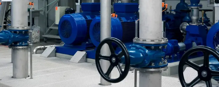 Kontrola wilgotności i osuszanie dla maszynowni wodociągowych i stacji pomp