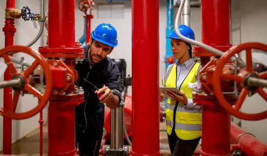 Humidity control and drying for water pipe galleries