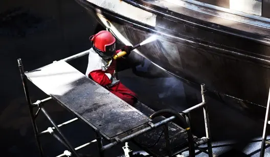 Humidity control and drying for shipyards