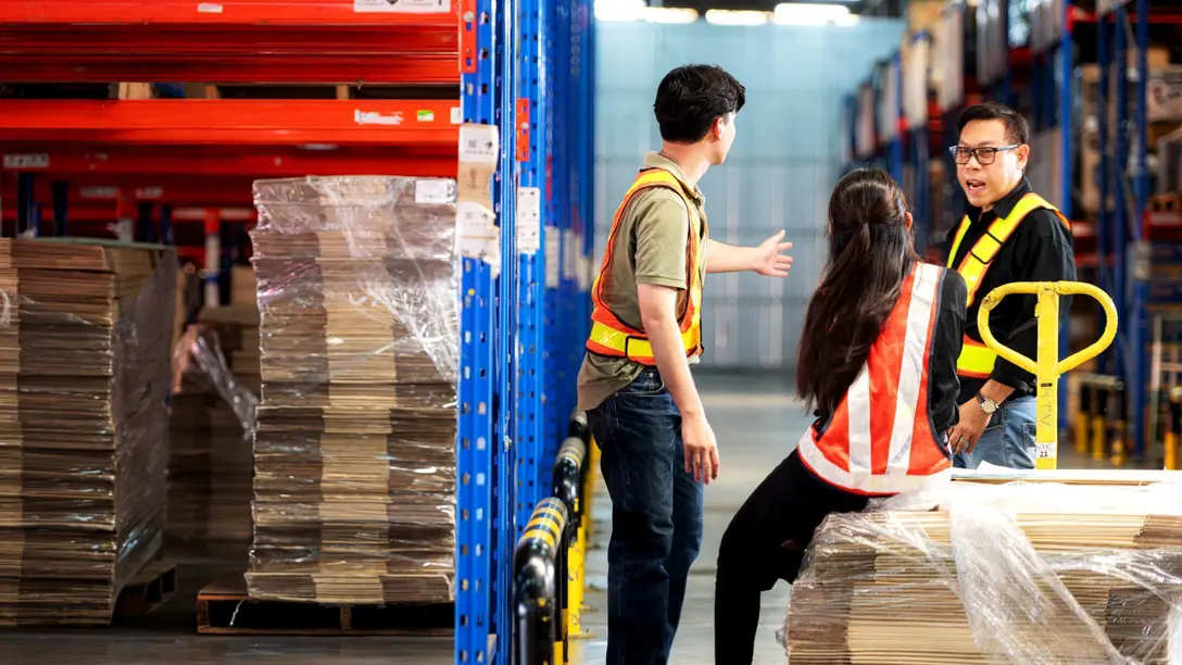 Ventilation for logistic centres