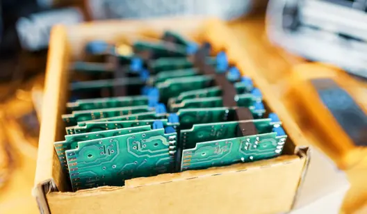 Controllo dell'umidità e asciugatura per le strutture di stoccaggio dei circuiti stampati