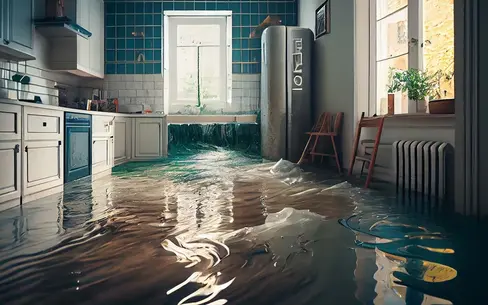 Insights Water Damage Restoration Kitchen
