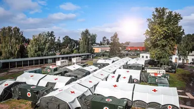 Hero image field hospital air filtration