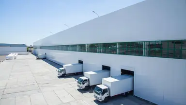 Warehouse trucks shutterstock 529683889 ALL MEDIA