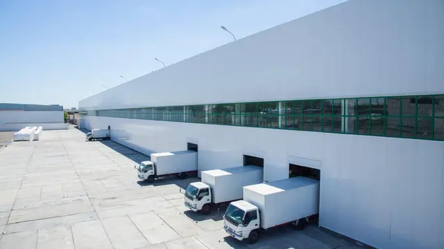 Warehouse trucks shutterstock 529683889 ALL MEDIA