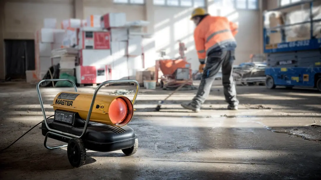 Construction heating climate control solutions by Dantherm Group