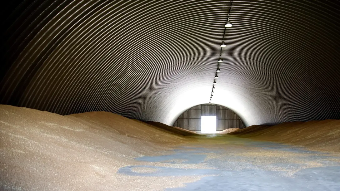 Controllo dell'umidità ed essiccazione per lo stoccaggio di cereali e colture