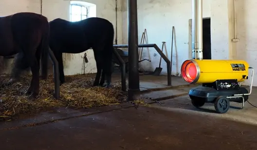 Varmeløsninger til lader og stalde