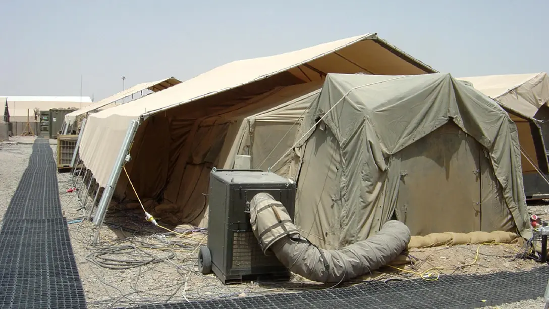 Cooling for refugee camps