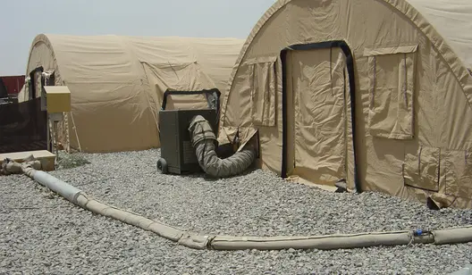 Cooling for field research camps