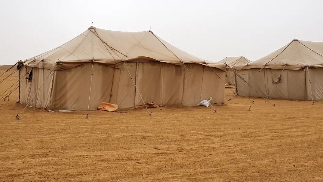 Ventilation for expedition camps