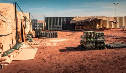 Air cleaning for military base camps