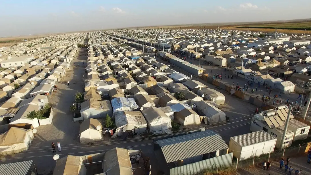 Fugtregulering og tørring til flygtningelejre