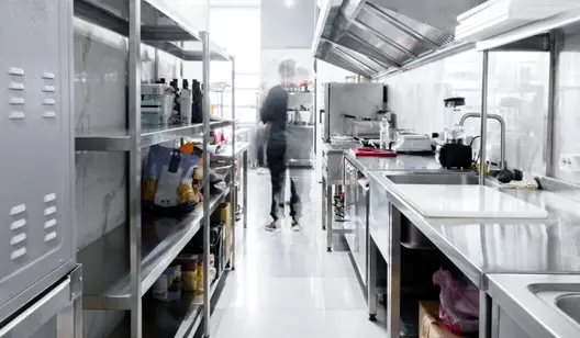 Disinfection for restaurants and cafes