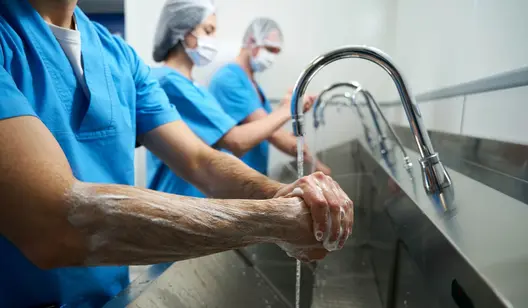 Desinfektion för sjukhus och vårdinrättningar