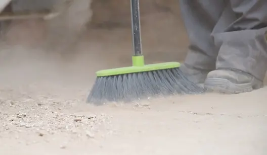 Air cleaning for construction projects