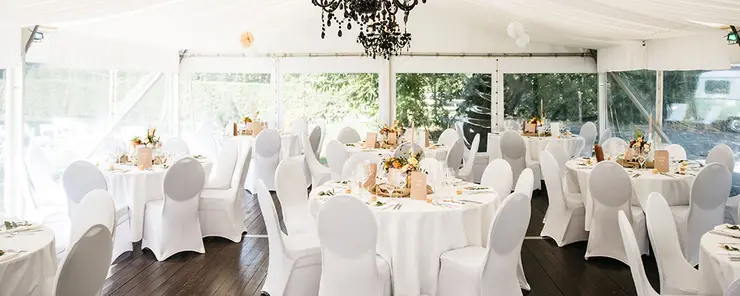 Riscaldamento per ricevimenti nuziali e tensostrutture