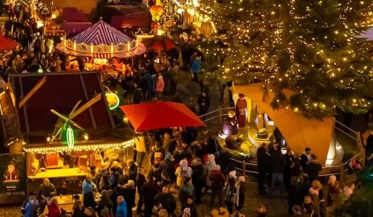 Heating for festive markets