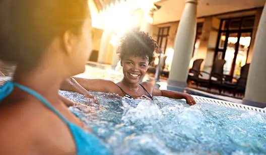 Humidity control and drying for spa facilities