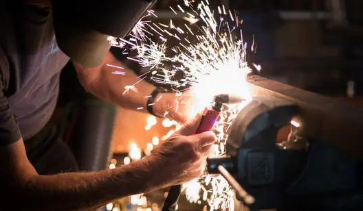 Air cleaning for metal fabrication plants