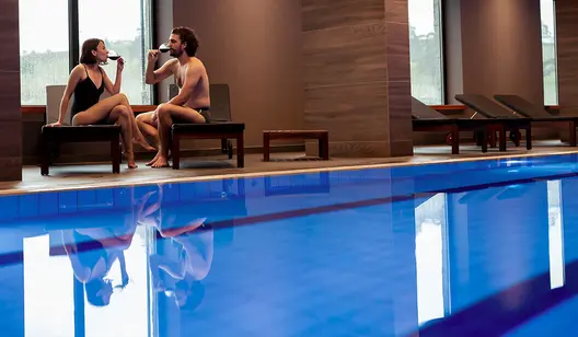 Heating for hotel and spa swimming pools