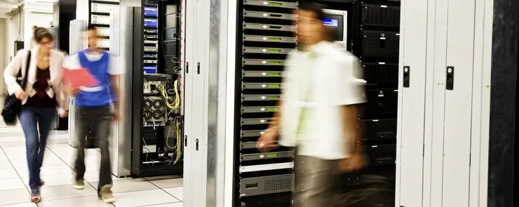 Control de la humedad y secado para centros de datos y salas de servidores