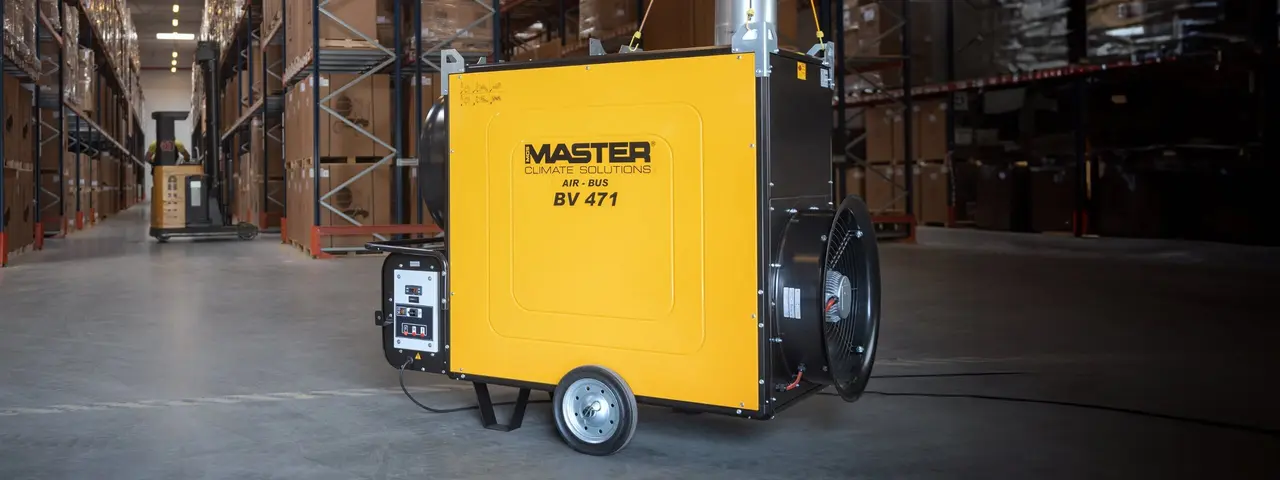 Warehouses and storage heating solutions by Dantherm Group