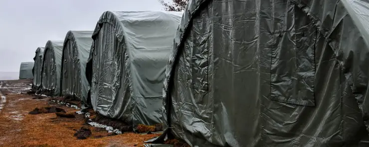 T2 military aerospace humidity barracks living