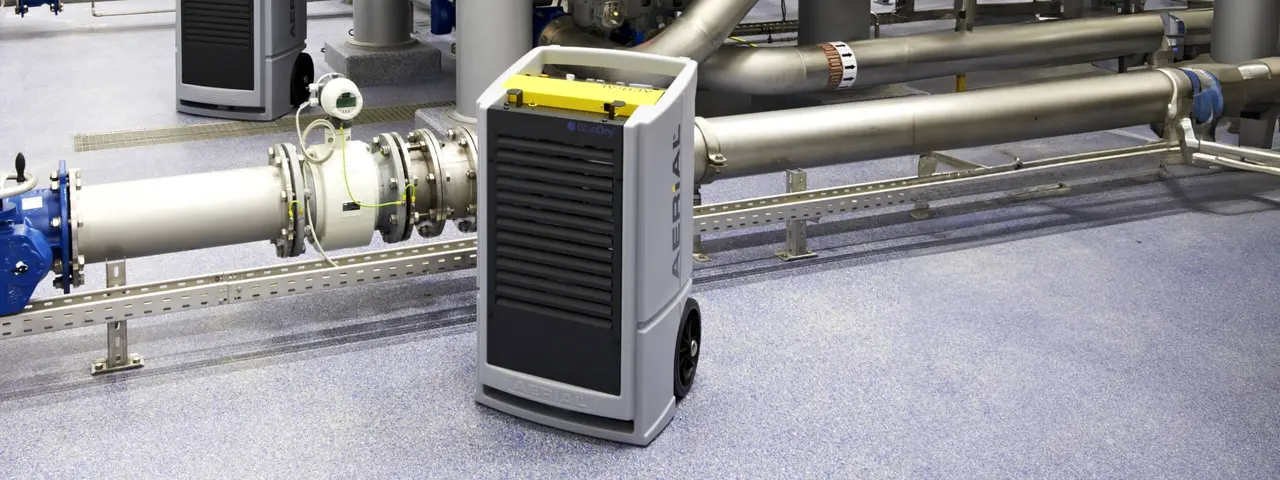 Waterworks humidity control and drying solutions by Dantherm Group