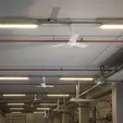 Master E destratifier factory ceiling