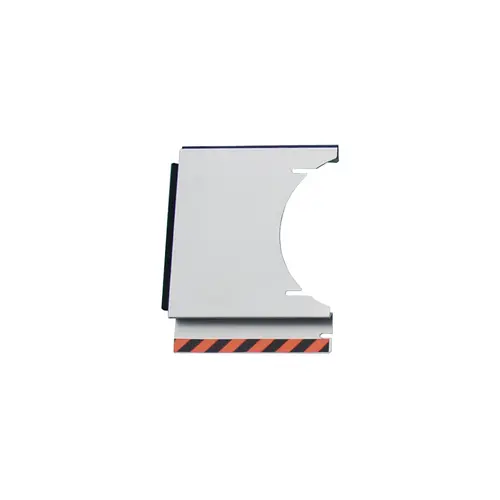 1110977 Staubschutztuer Adapter 150mm links