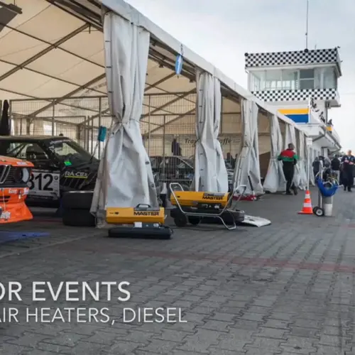 Master direct heaters applications