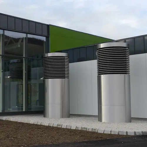 Ventilasjonstårn til Lundbadet