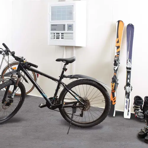 Aerial WT drying clothes and equipment